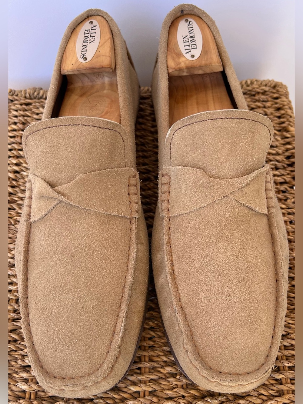 Marc Joseph Men’s Plymouth Street Suede Driving Loafers Size 9